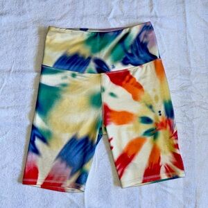 Tie Dye Bike Shorts